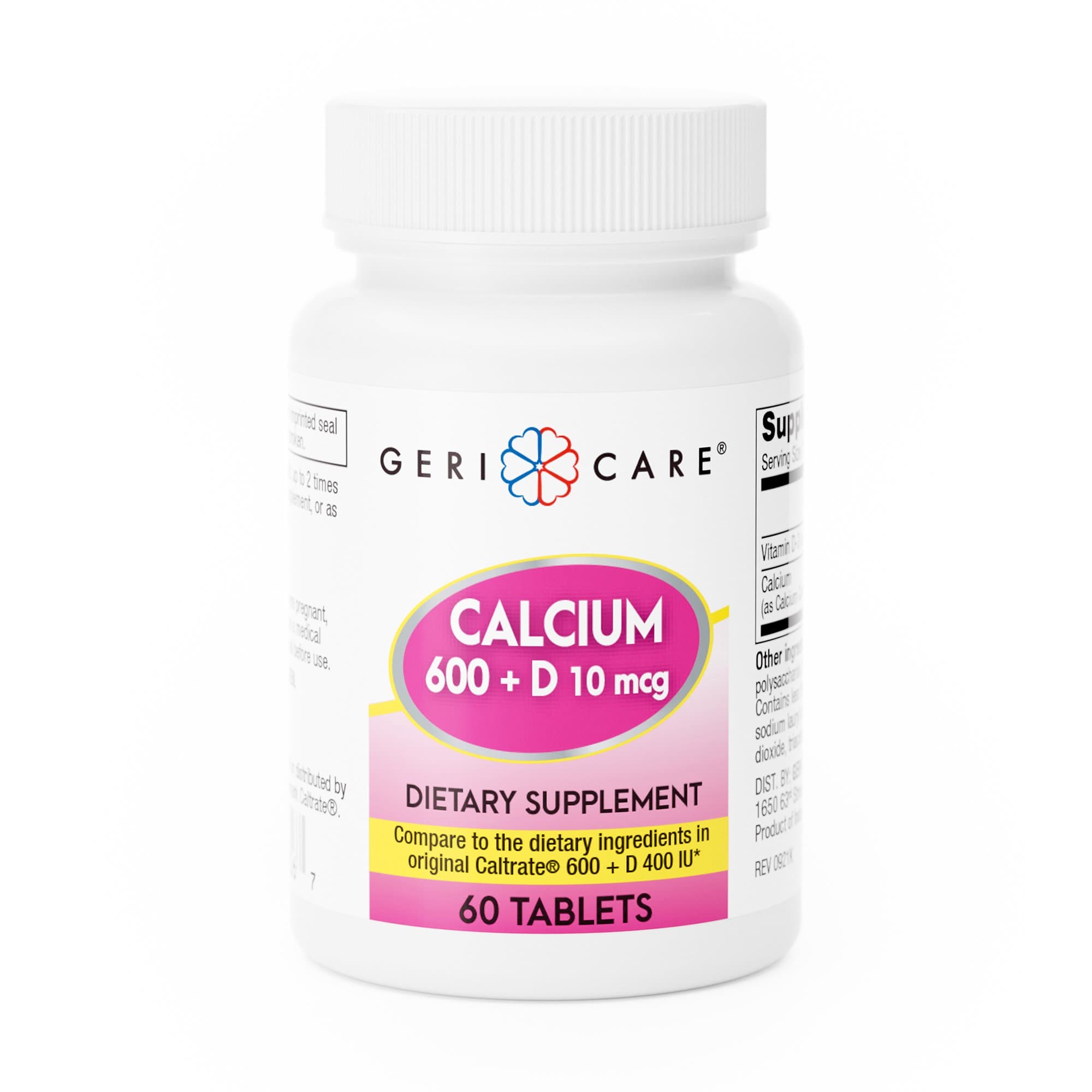 Picture of Geri-Care Calcium 600 + D Dietary Supplement