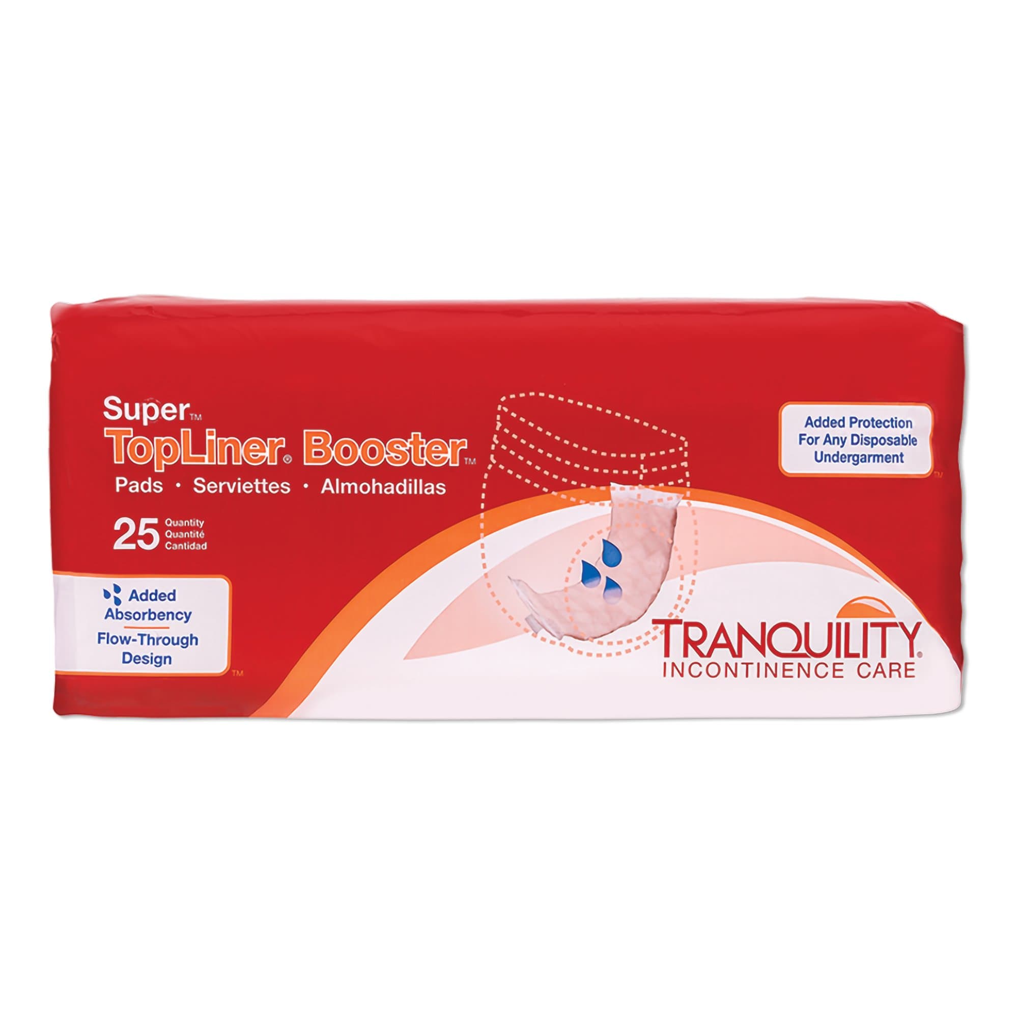 Picture of TopLinerTM Super Added Absorbency Incontinence Booster Pad, 414 x 15 Inch
