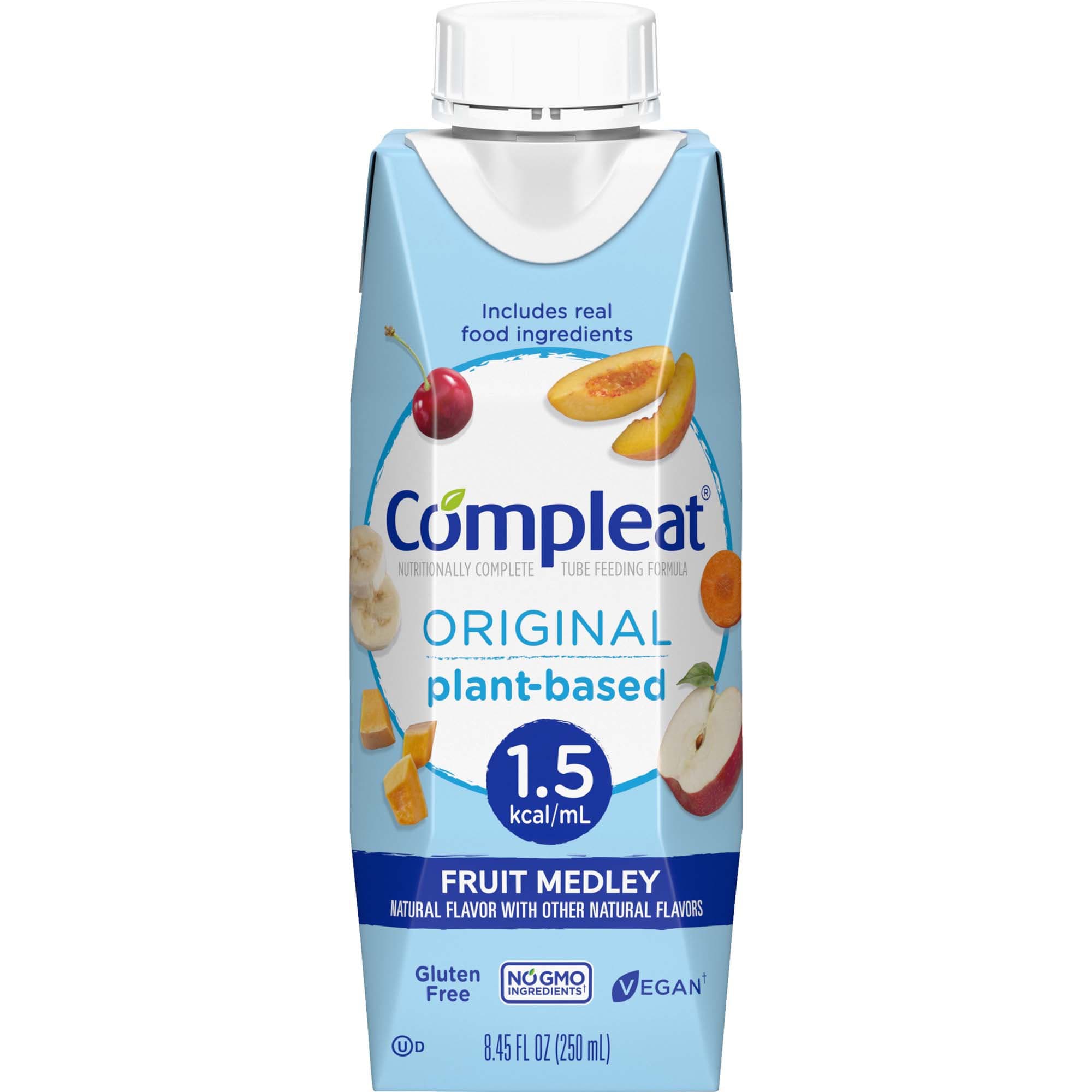 Picture of Compleat 1.5 Original Plant-Based Tube Feeding Formula, Fruit Medley, 250 mL