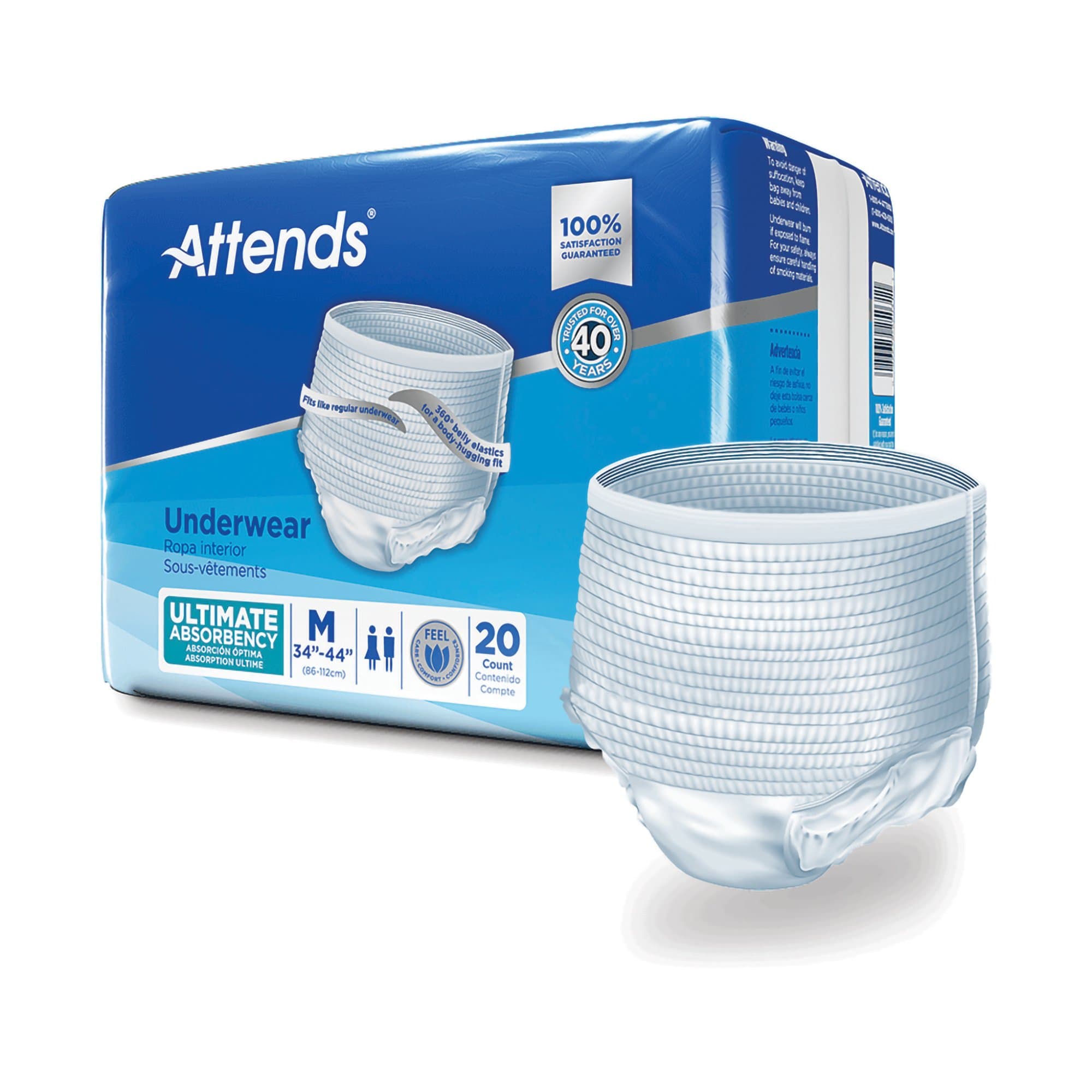 Picture of Attends Advanced Underwear, Medium