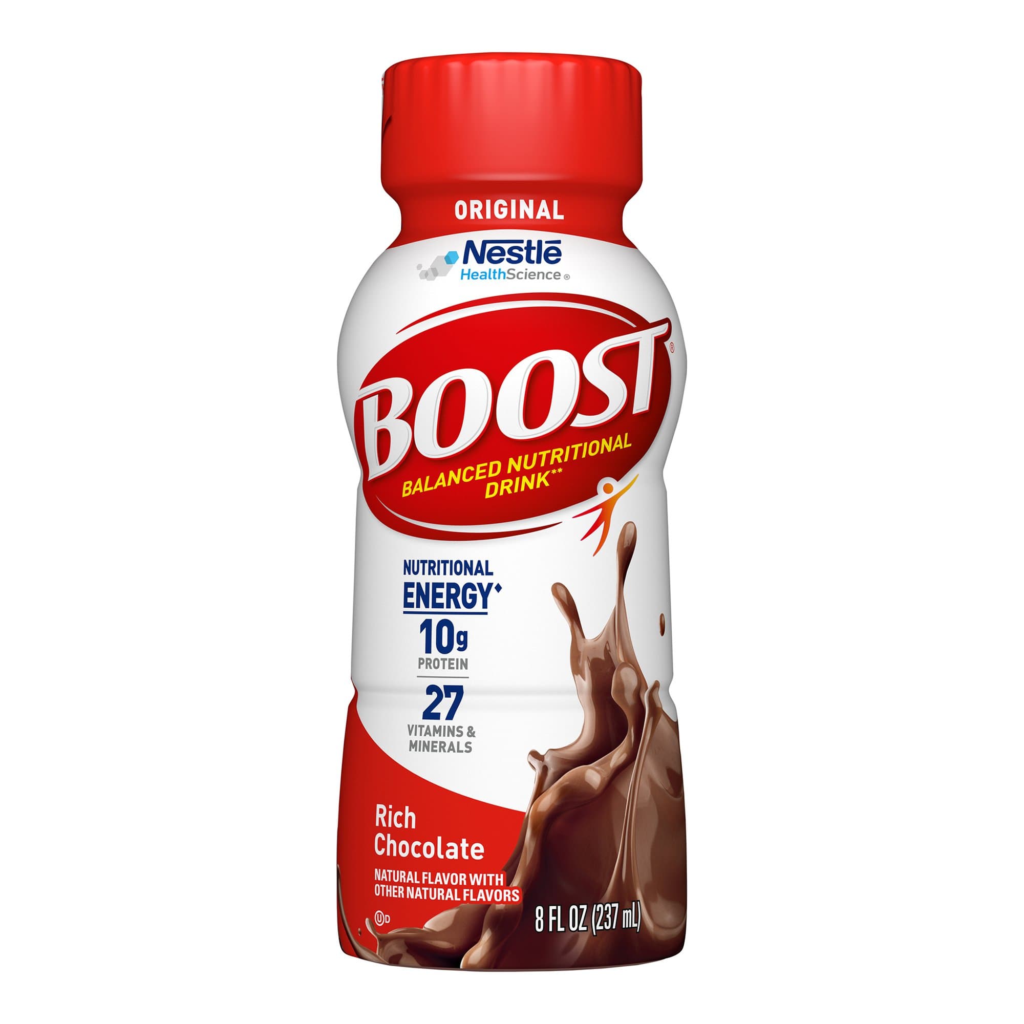Picture of Boost Original Chocolate Balanced Nutritional Drink, (24) 8-ounce cartons