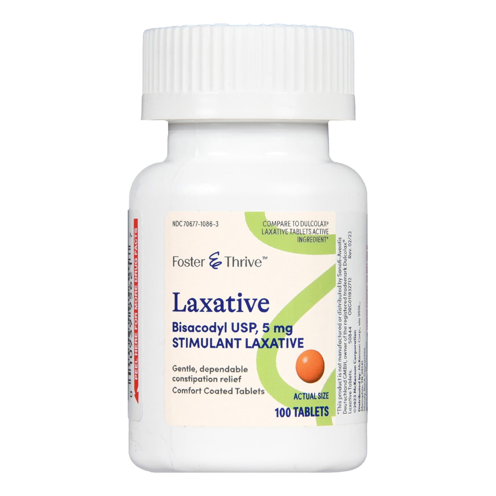 Picture of Foster & ThriveTM Laxative Bisacodyl USP 5 mg Tablets