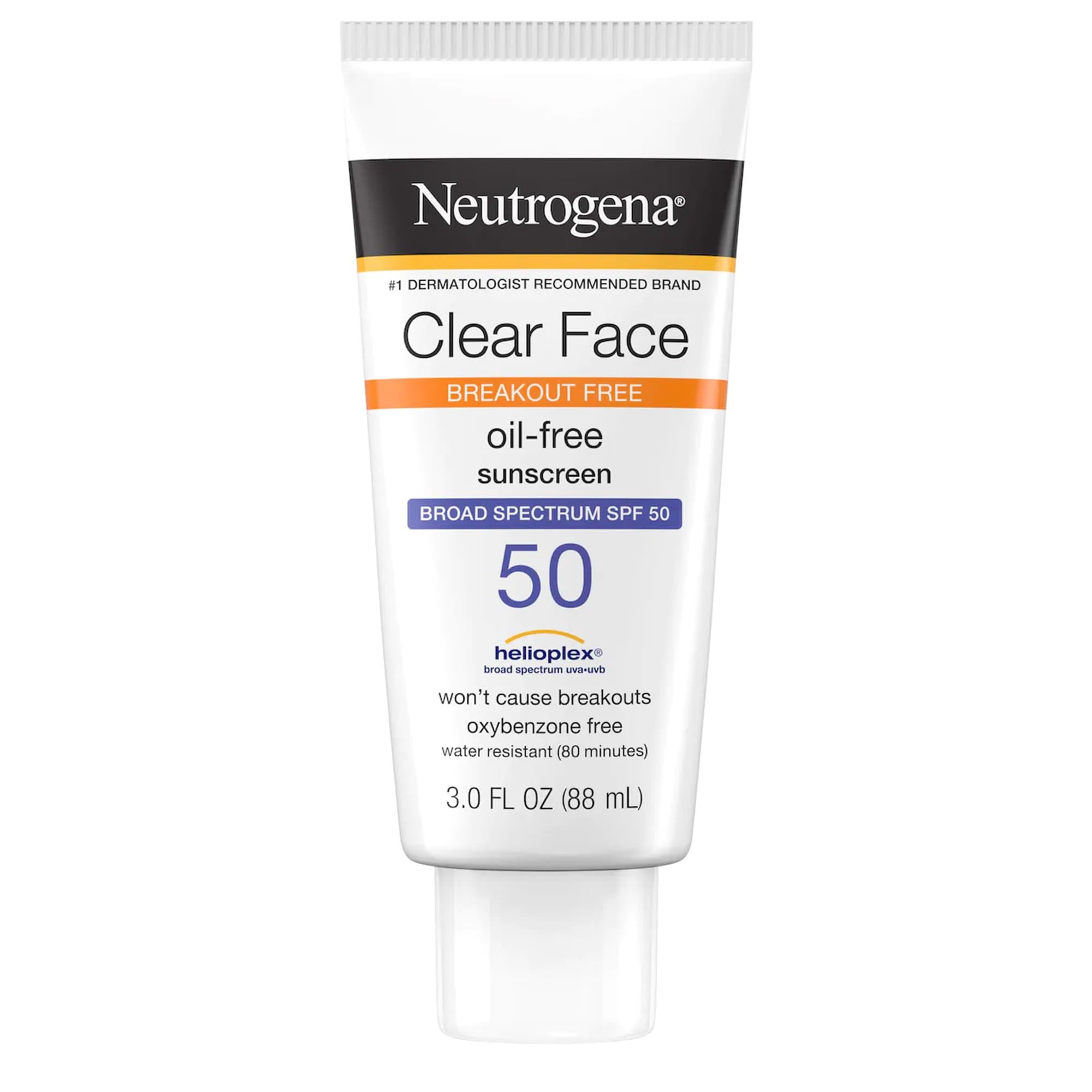 Picture of Neutrogena Clear Face Oil Free Sunscreen, 3 oz.