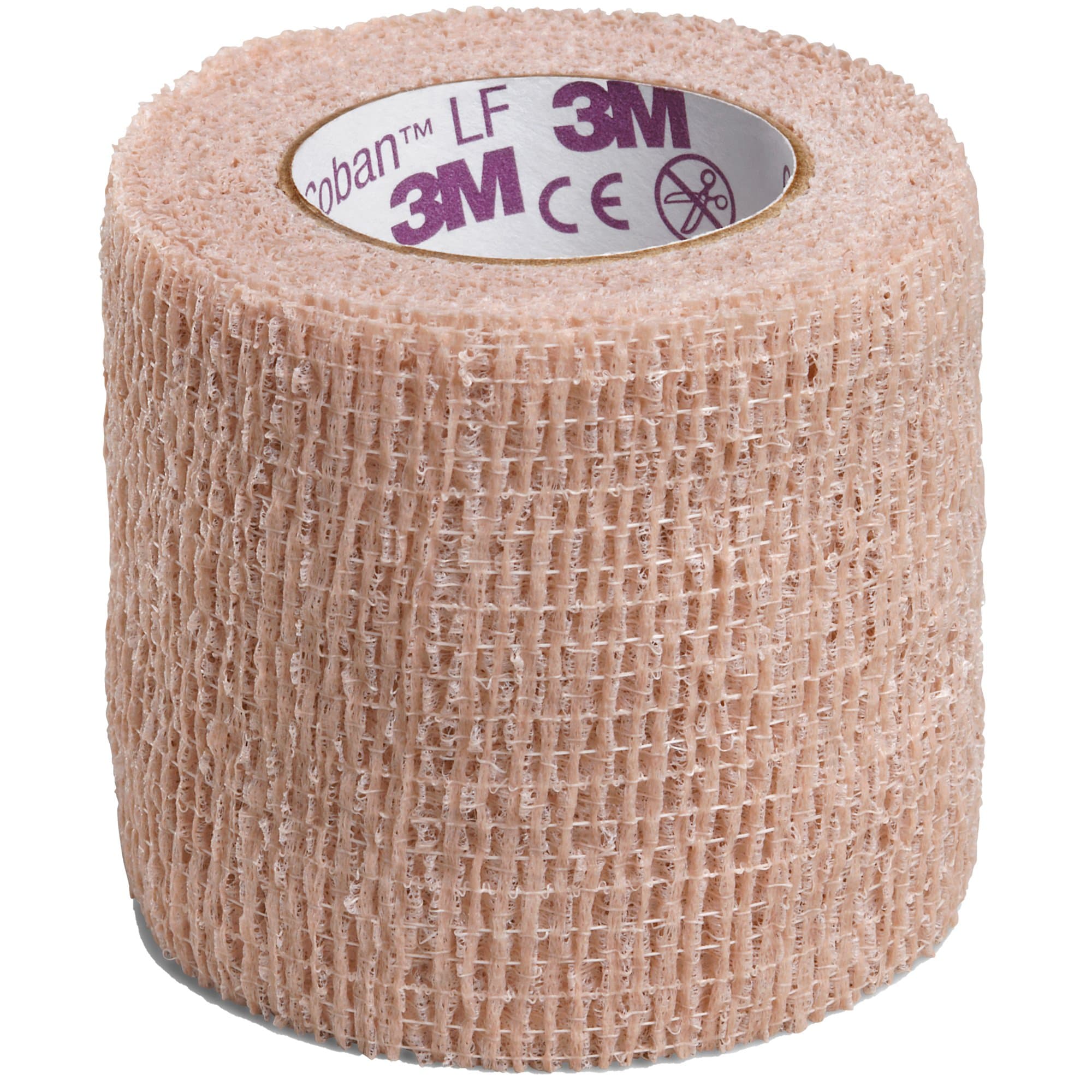 Picture of 3MTM CobanTM LF Self-adherent Closure Cohesive Bandage, 2 Inch x 5 Yard, Tan