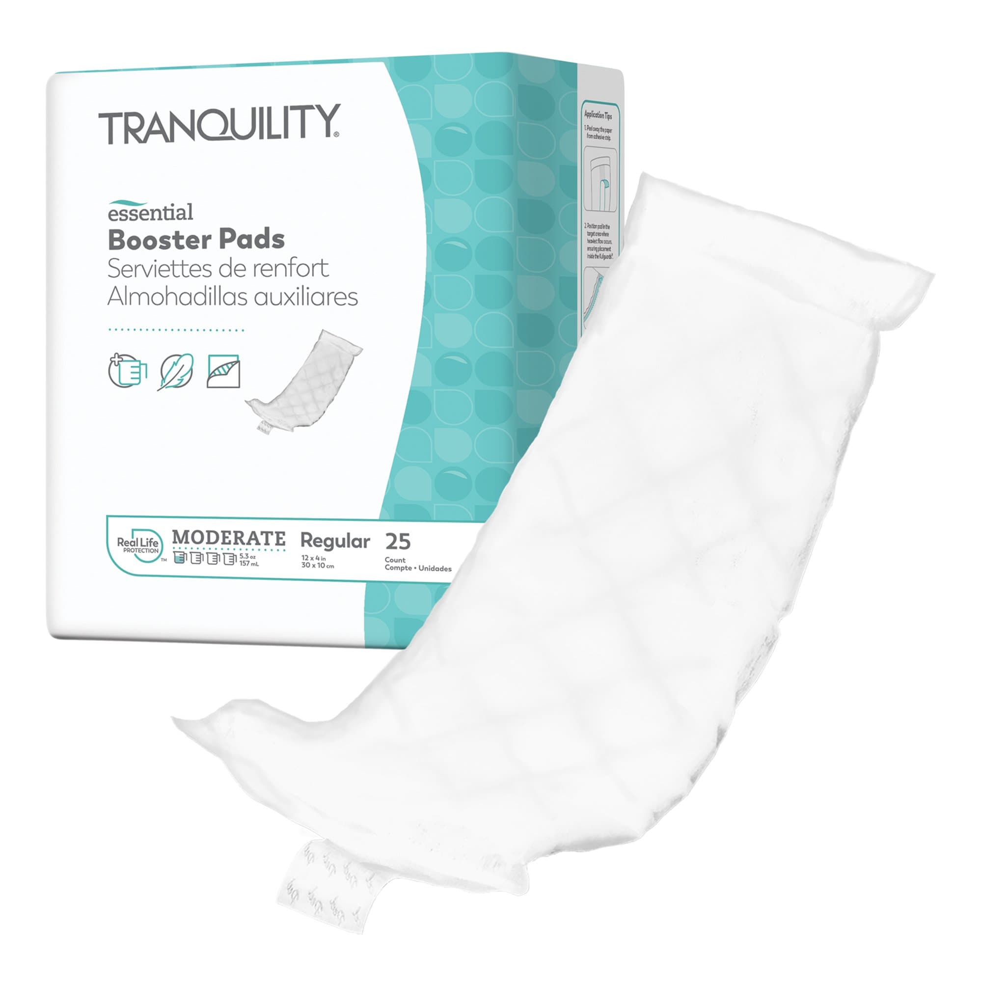 Picture of Comfort CareTM Incontinence Booster Pad, 12-Inch Length