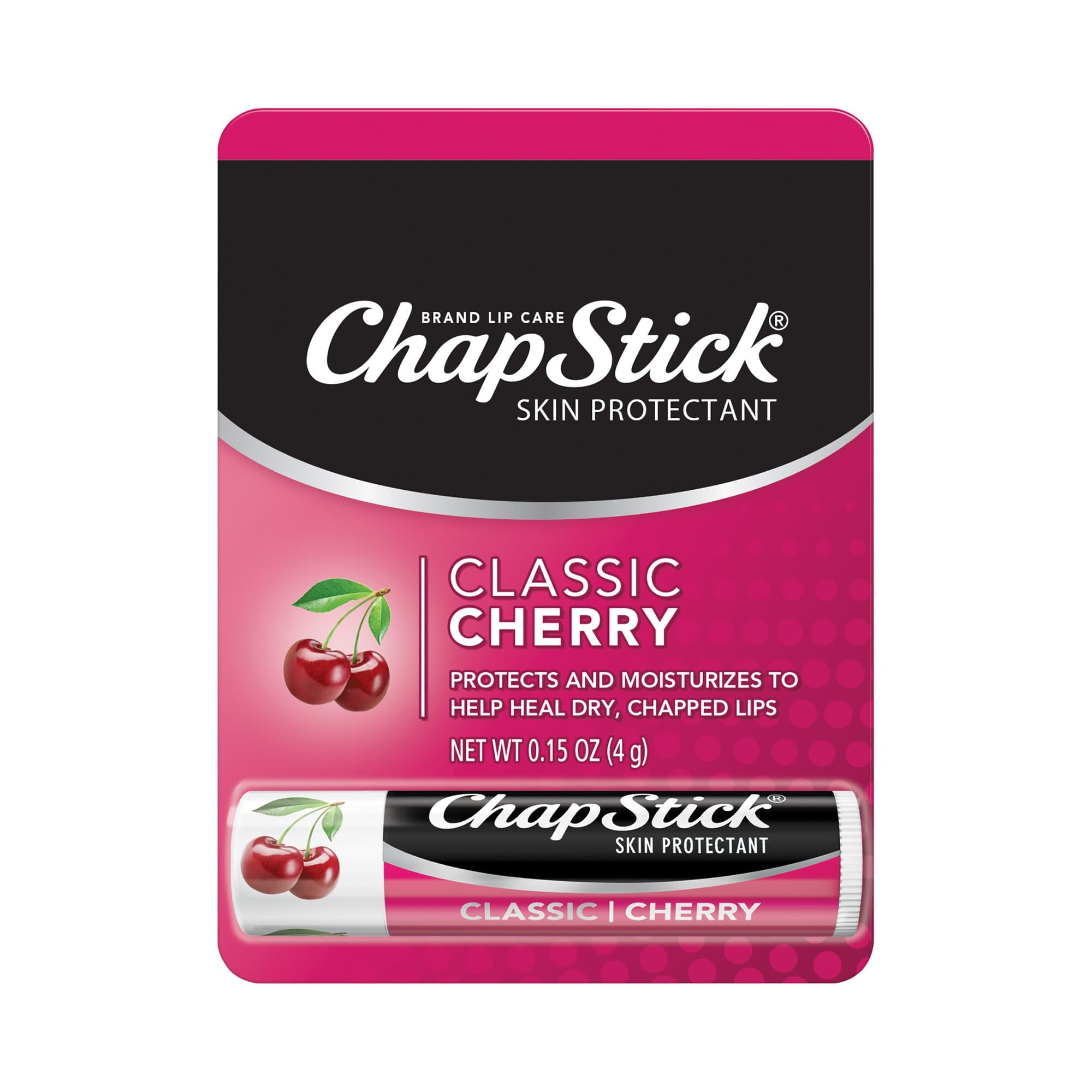 Picture of ChapStick Cherry Lip Balm, 0.15-ounce tube