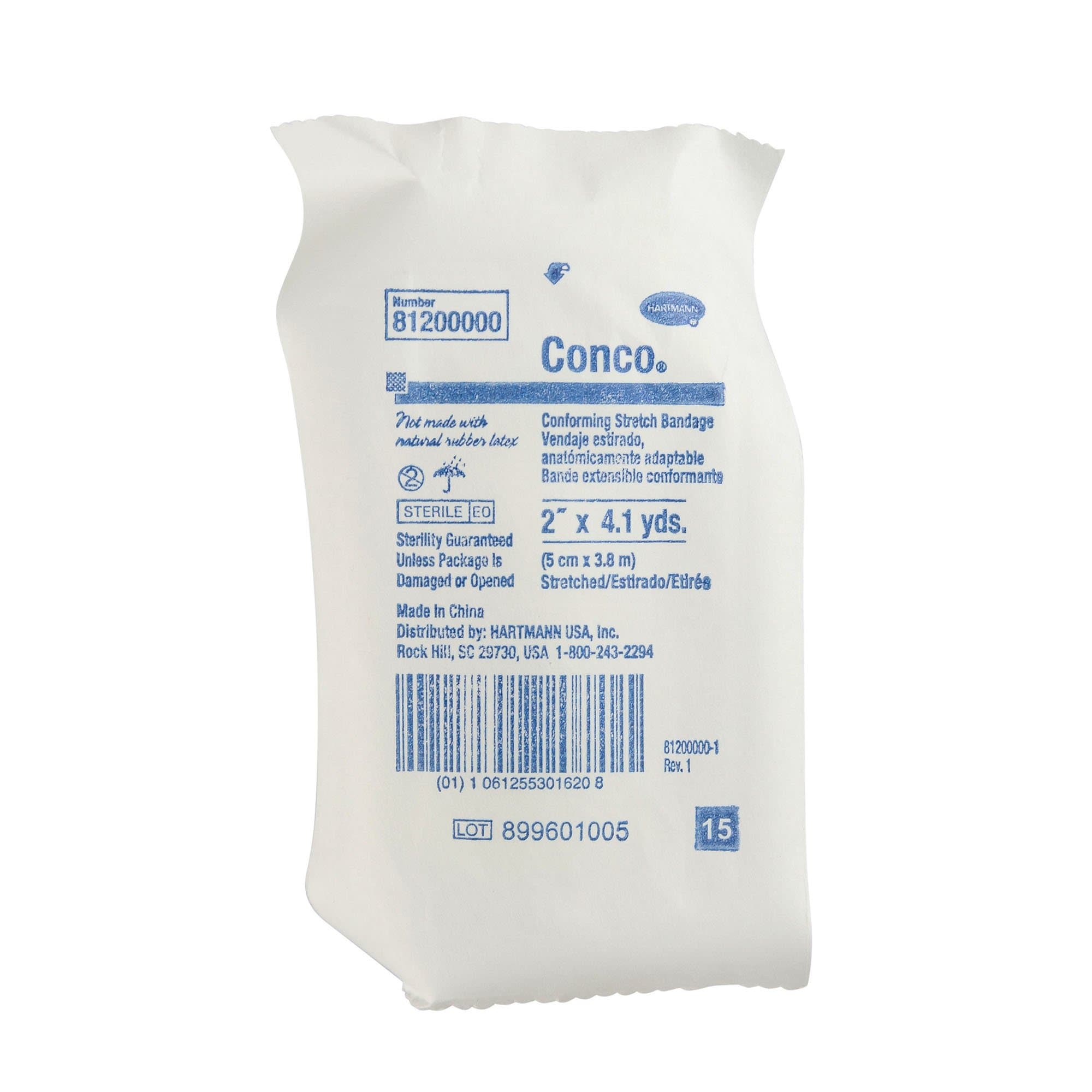 Picture of Conco Conforming Bandage, 2 Inch x 4-1/10 Yard, One-Ply