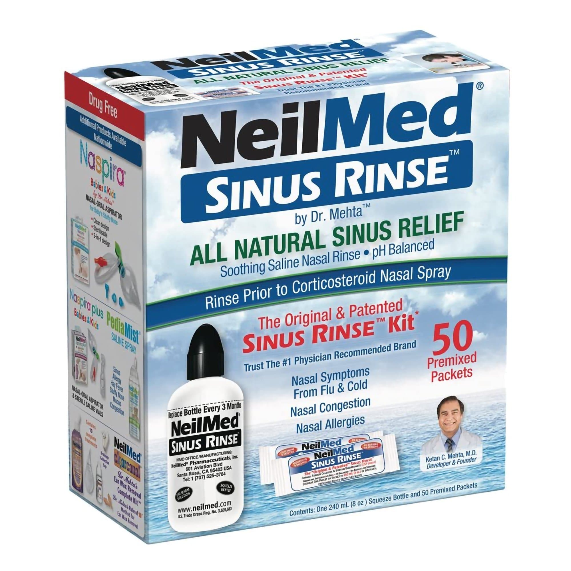 Picture of Neilmed Sinus RinseTM Saline Nasal Rinse Kit