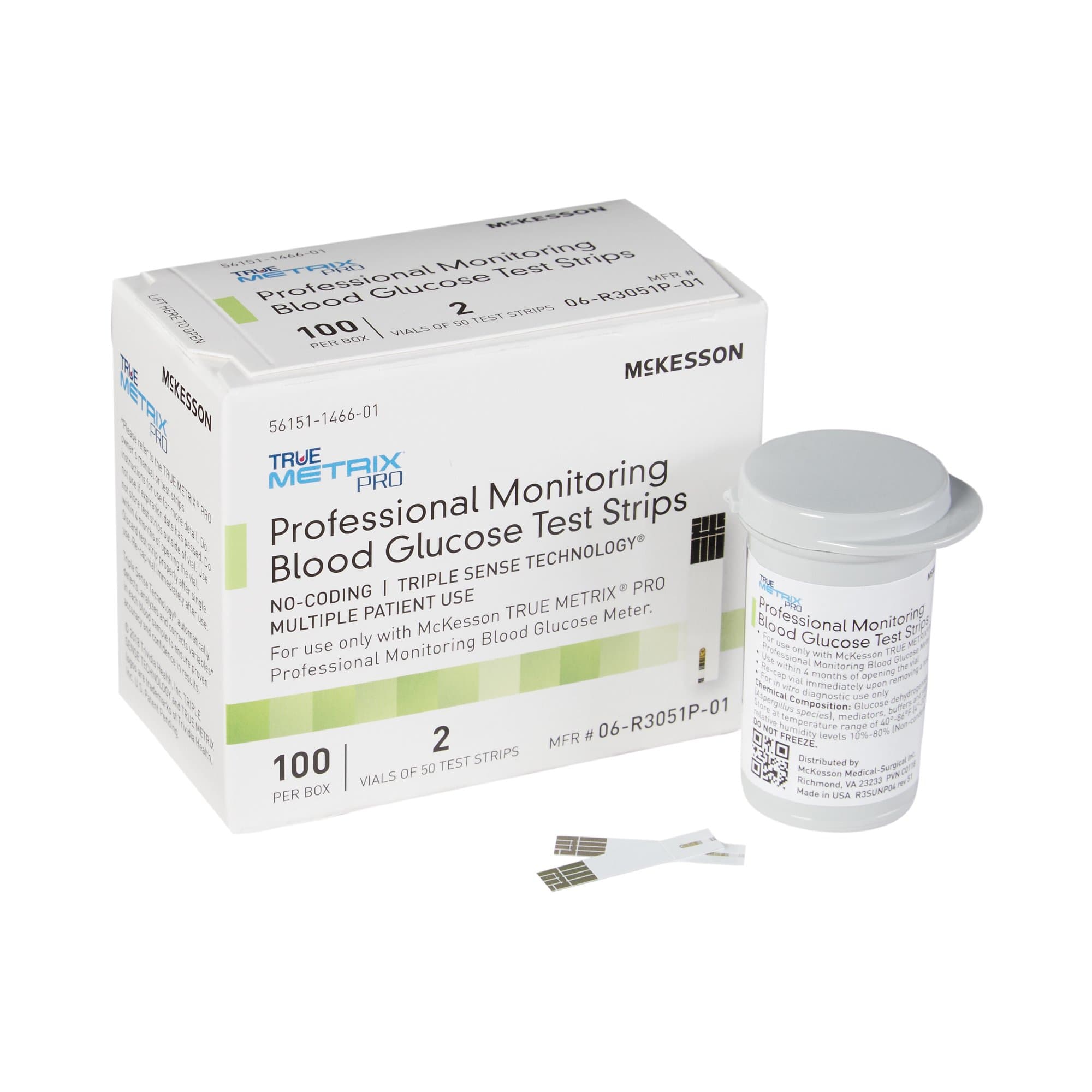 Picture of McKesson True Metrix Pro Test Strips for Blood Glucose