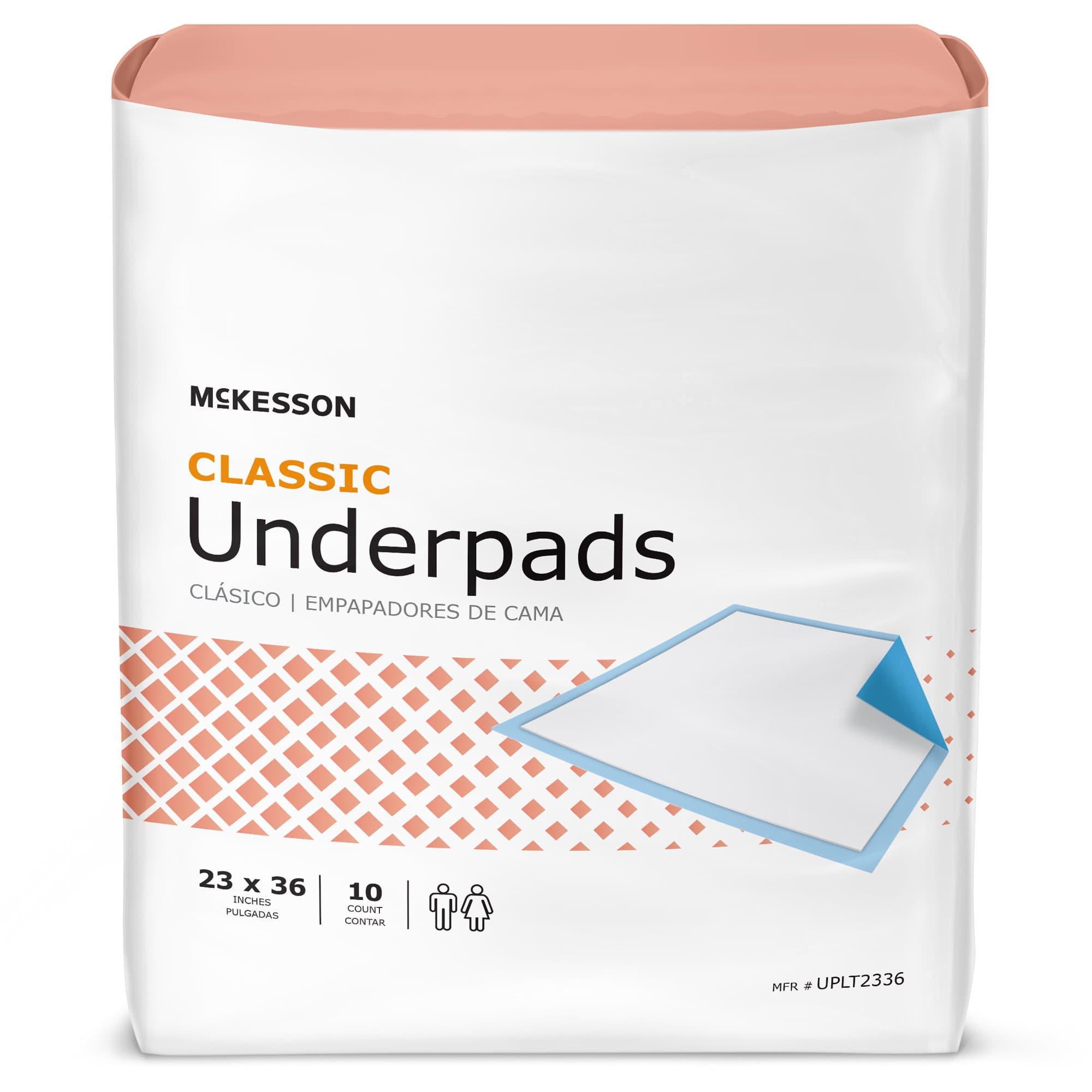 Picture of McKesson Classic Plus Light Absorbency Underpads, 23 x 36 Inch