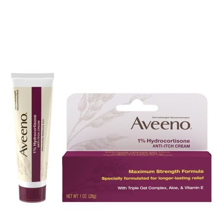Picture of Aveeno Maximum Strength 1% Hydrocortisone Anti-Itch Cream, 1oz