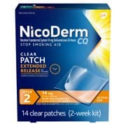 Picture of NicoDerm CQ Nicotine Patches to Stop Smoking, Step 2 - 14 Count
