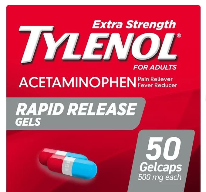 Picture of Tylenol Extra Strength Rapid Release Gel