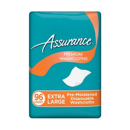 Picture of Assurance Premium Disposable Washcloths, XL, 96ct