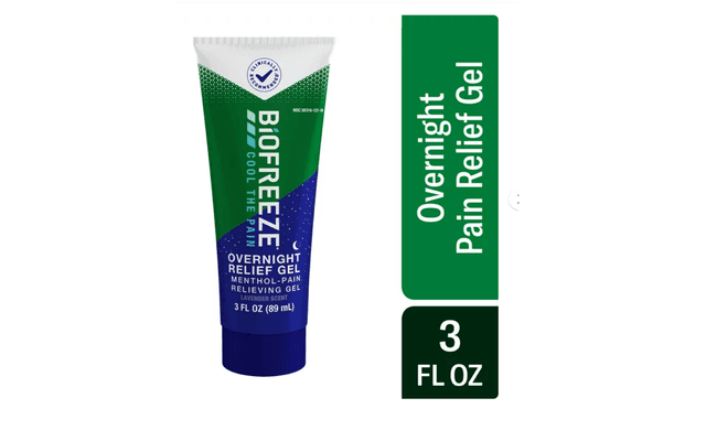 Picture of Biofreeze Menthol Overnight Pain Relieving Gel, Lavender, 3fl oz