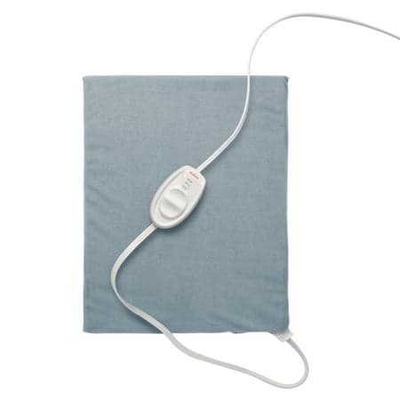 Picture of Sunbeam Heating Pad with Controller and 3 Heat Settings, 12" x 15" Blue Frost, 1 Count