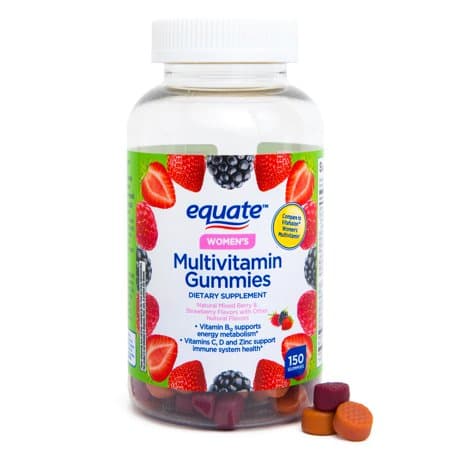 Picture of Equate Women's Multivitamin Gummies Dietary Supplement, 150 count