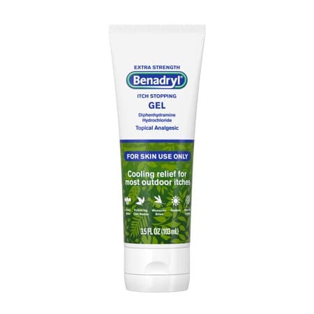 Picture of Benadryl Extra Strength Anti-Itch Topical Analgesic Gel, 3.5 fl. oz