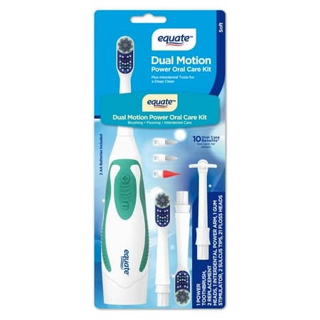 Picture of Equate Vital Health Power Oral Care Kit, Multiple Dental Items Included