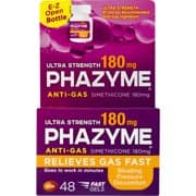 Picture of Phazyme Ultra Strength Gas and Bloating Relief, 180 mg, 48 FAST GELS
