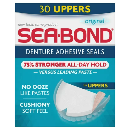 Picture of Sea Bond Denture Adhesive Seals, Uppers, Original