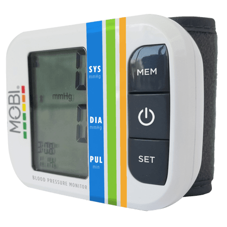 Picture of MOBI Health Wrist Blood Pressure Monitor with Automatic Cuff