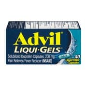 Picture of Advil Liqui-Gels Pain and Fever Relief Liquid Capsules, 200 Mg Ibuprofen, 40 Count
