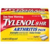 Picture of Tylenol 8hr Arthritis and Joint Pain Reliever and Fever Reducer Acetaminophen Extended-Release Caplets, 24ct