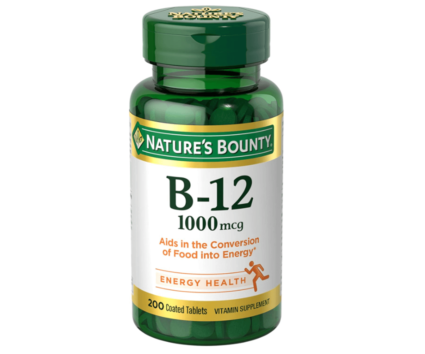 Picture of Nature's Bounty Vitamin B12 Tablets, 1000mcg, 200ct