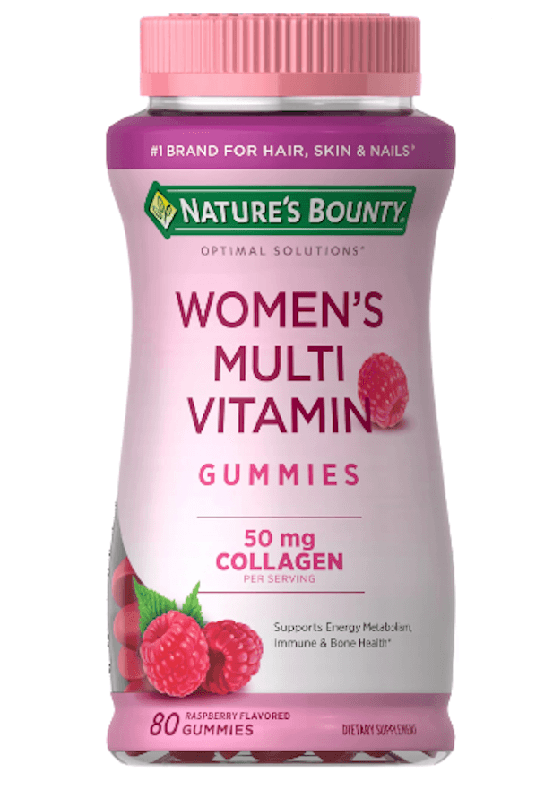 Picture of Nature's Bounty Optimal Solutions, Women's Multivitamin Supplement Gummies, Raspberry, 80ct