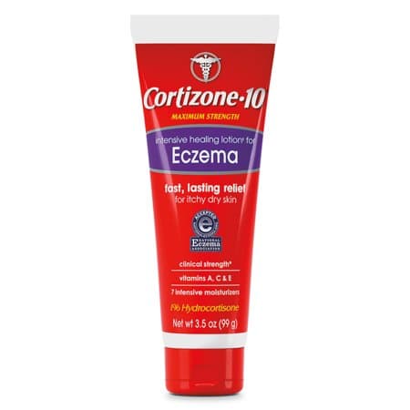 Picture of Cortizone 10 Maximum Strength 1% Hydrocortisone Anti-Itch Lotion for Eczema, 3.5oz