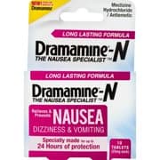 Picture of Dramamine Relieves & Prevents Nausea, Dizziness & Vomiting - 10 CT
