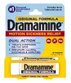 Picture of Dramamine Original Formula Dimenhydrinate Tablets Dual Action - 12 CT12.0 CT