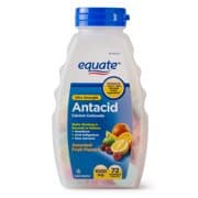 Picture of Equate Ultra Strength Antacid Chewable Tablets, Assorted Fruit, 1000mg, 72ct