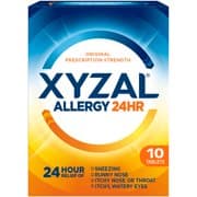 Picture of Xyzal 24hr Allergy Relief Antihistamine Tablets, 10ct