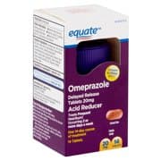 Picture of Equate Omeprazole Delayed Release Tablets, 20 mg, 14 count