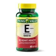 Picture of Spring Valley Vitamin E D-Alpha Softgels, 1000 IU, 60 Ct