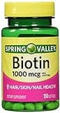 Picture of Spring Valley - Biotin 1000 mcg, 150 Tablets