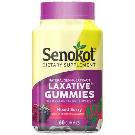 Picture of SenokotA Natural Senna Laxative* Gummies, Mixed Berry, 60 Ct