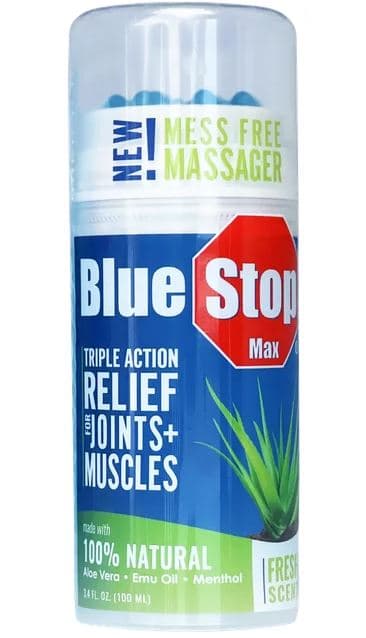 Picture of Blue Stop Max Muscle and Joint Relief Gel, 3.4fl oz