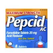 Picture of Pepcid AC Maximum Strength for Heartburn Prevention & Relief, 8 ct.