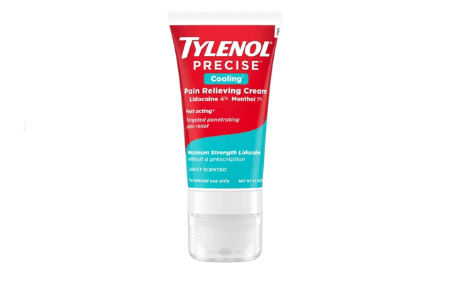 Picture of Tylenol Precise Cooling Pain Relieving Lidocaine 4% and Menthol 1% Cream, 4oz