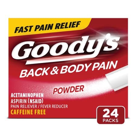 Picture of Goody's Back and Body Pain Relief Powder Sticks, 24ct