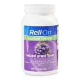 Picture of eliOn Reli On Glucose Chewable Tablets Natural Grape Flavor 50 Count