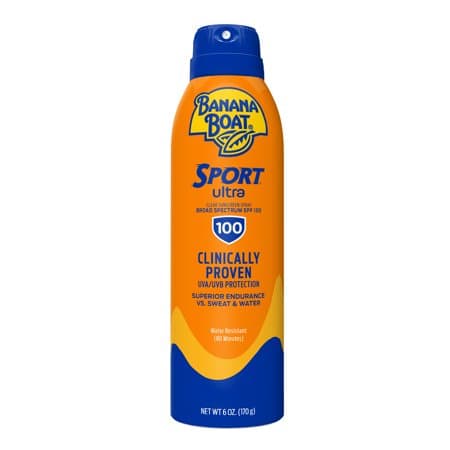 Picture of Banana Boat Ultra Sport Clear Sunscreen Spray SPF 100, 6 oz