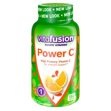 Picture of vitafusion Power C Immune Support Vitamin C Gummies, Orange, 150ct