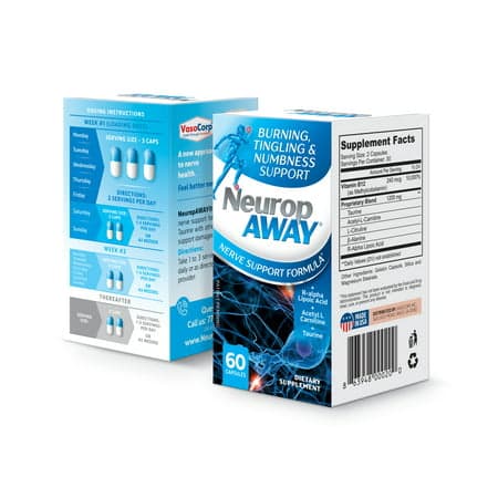 Picture of NeuropAWAY Nerve Support Formula 60 Count