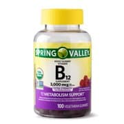 Picture of Spring Valley Vitamin B12 Gummy, 3000 mcg, 100 Ct