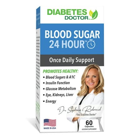 Picture of Dr. Stephanie's 24hr Blood Sugar Support Supplement Capsules, 60ct