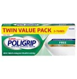 Picture of Super Poligrip Original Zinc Free Denture and Partials Adhesive Cream, 2.4 oz, 2 Pack